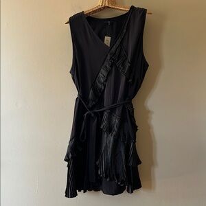 NWT Gap Elegant Black Sleeveless Dress size 20